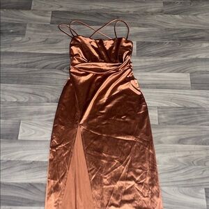 Dress satin